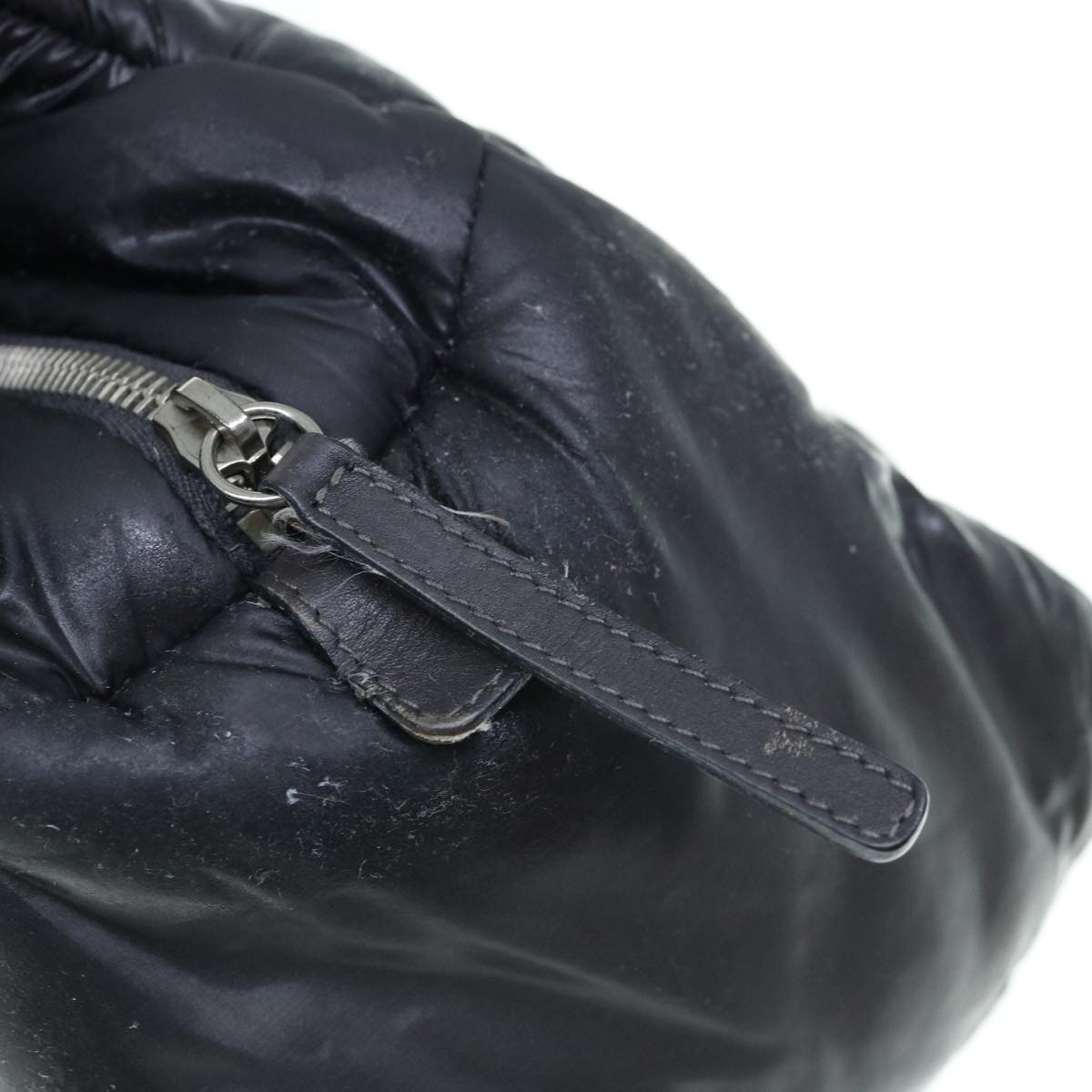 Top Quality Chanel Cococoon Shoulder Bag Nylon Black CC Auth bs11077