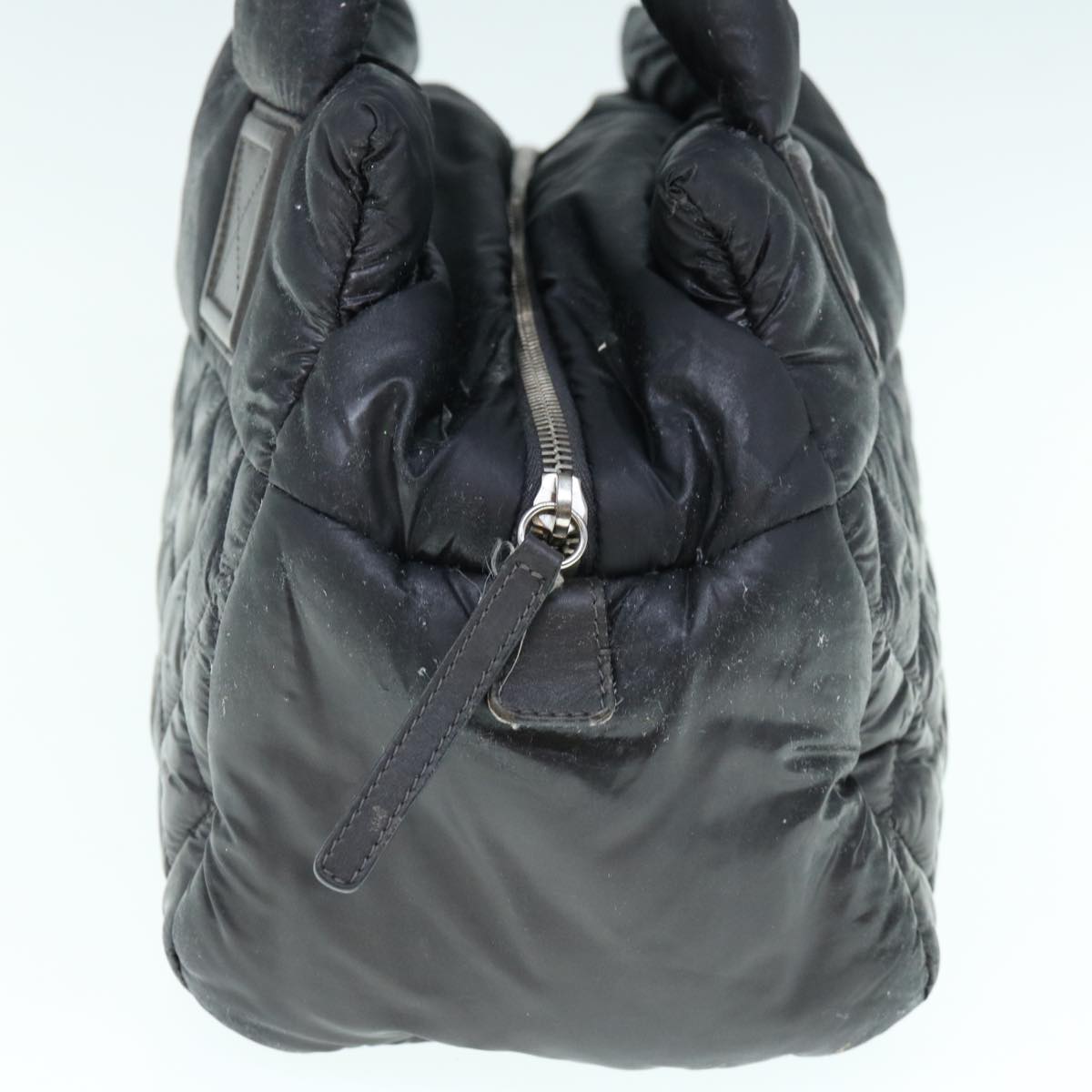 Top Quality Chanel Cococoon Shoulder Bag Nylon Black CC Auth bs11077