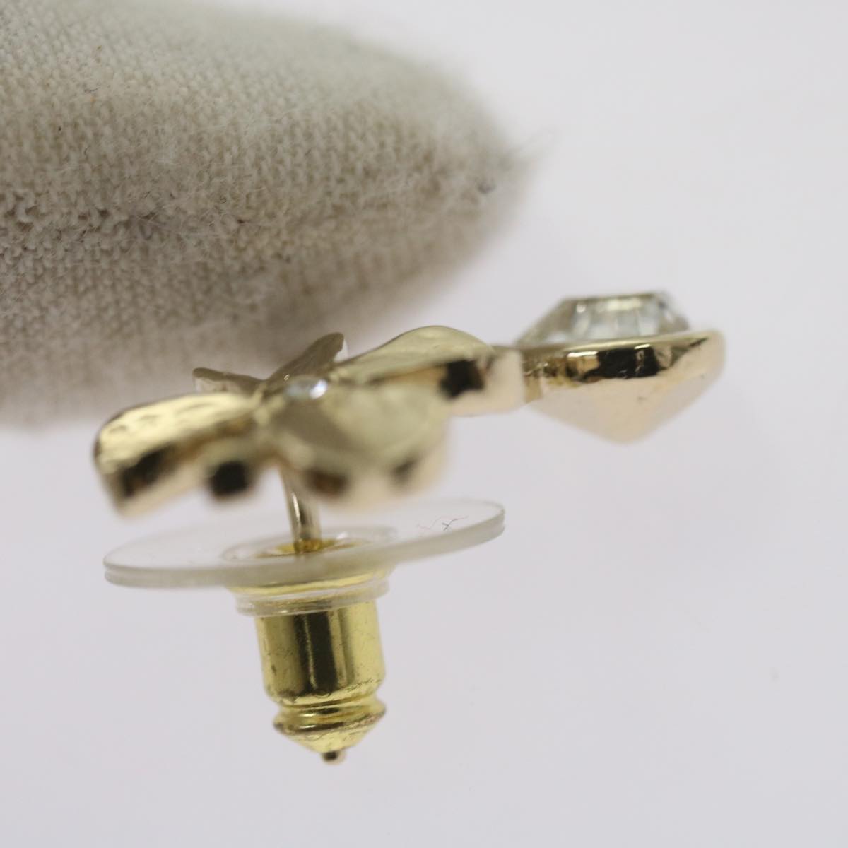Top Quality Chanel Earring Silver CC Auth bs12280