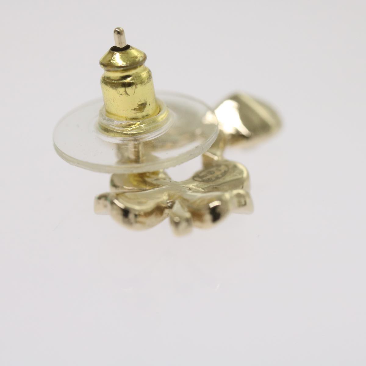 Top Quality Chanel Earring Silver CC Auth bs12280