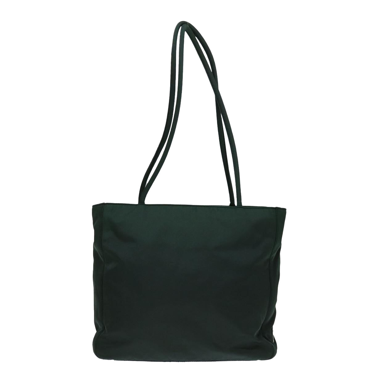 PRADA Tote Bag Nylon Green Auth bs12869
