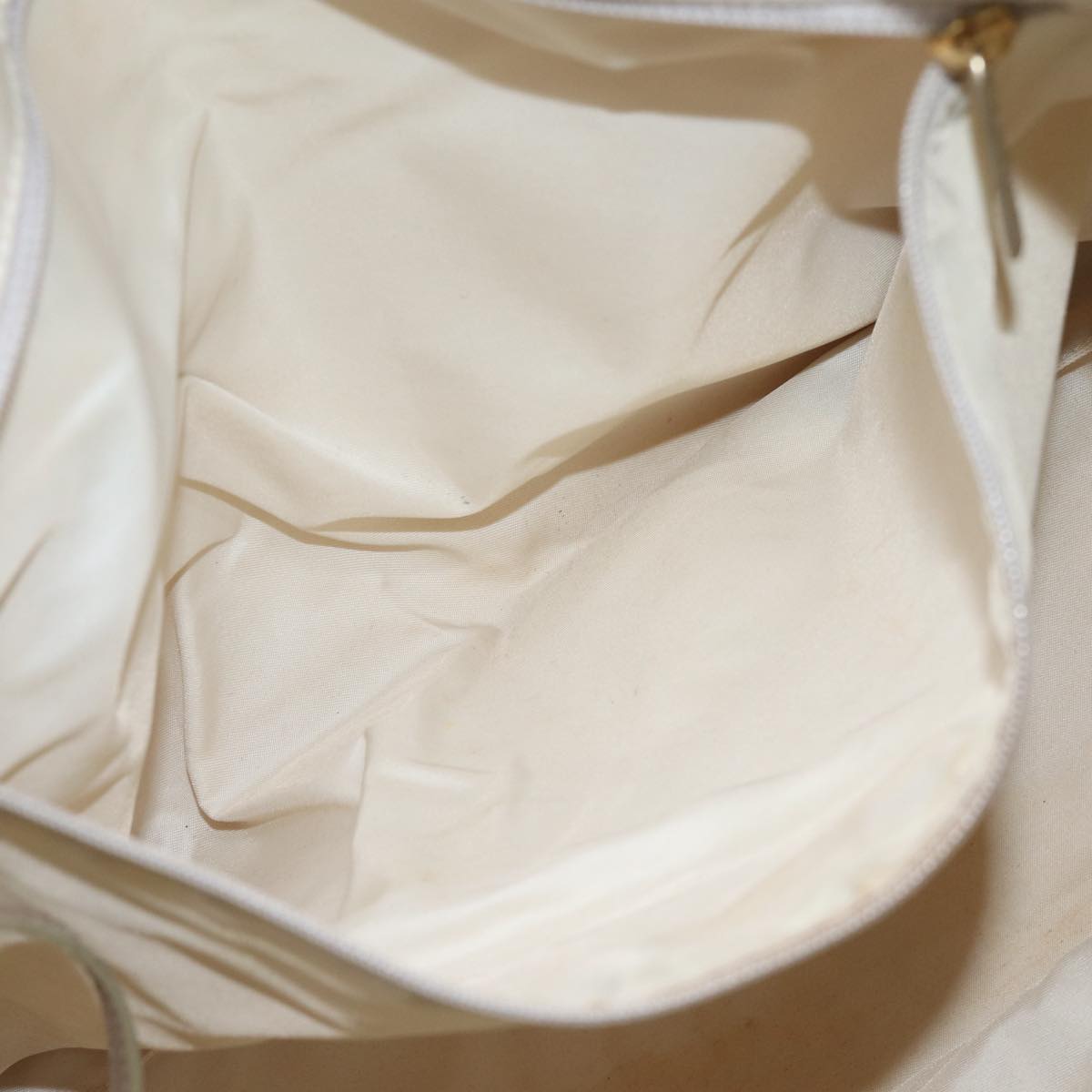 Top Quality Chanel New Travel Line Tote Bag Nylon Beige CC Auth bs13324