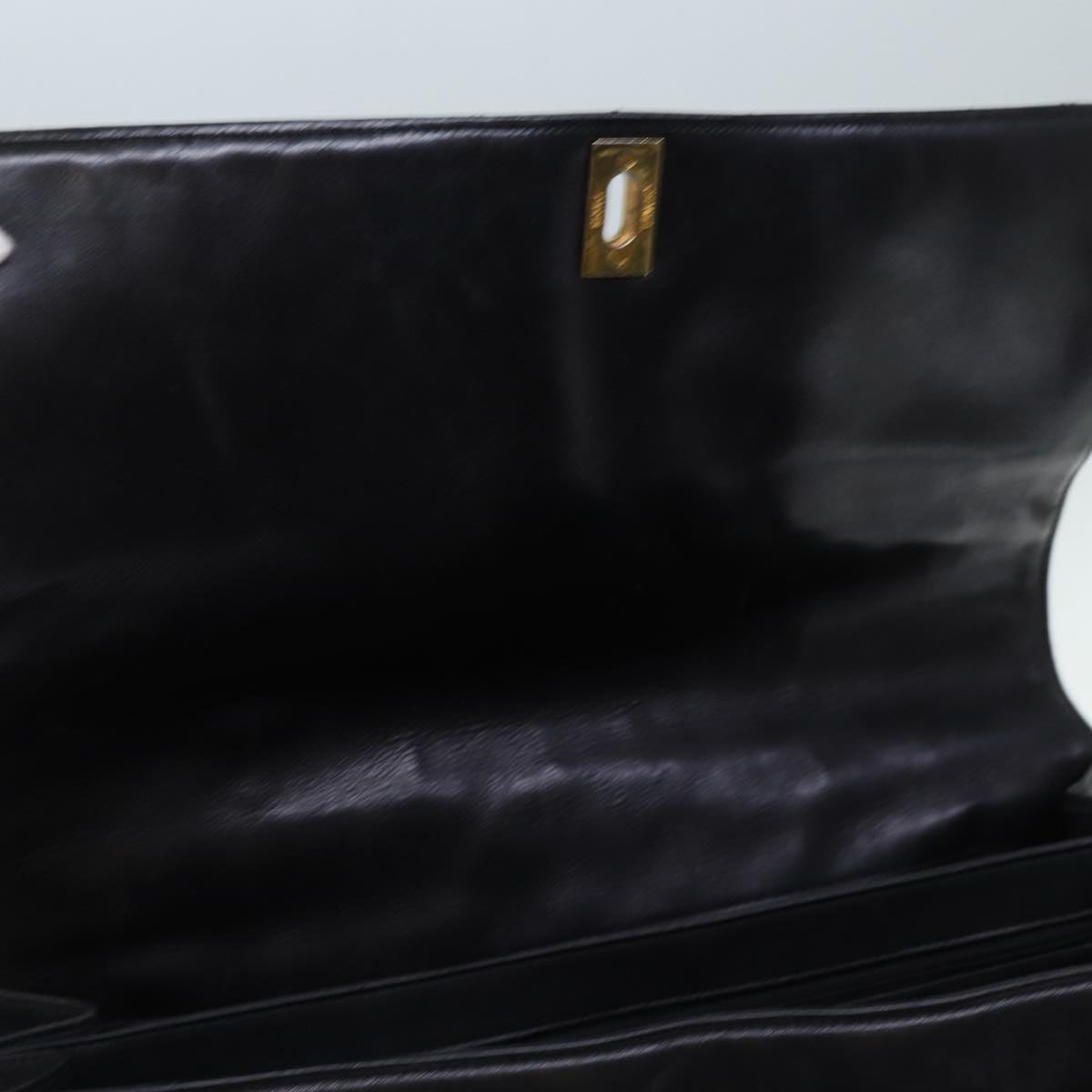 Top Quality Chanel Matelasse Hand Bag Leather 2way Black CC Auth bs13763