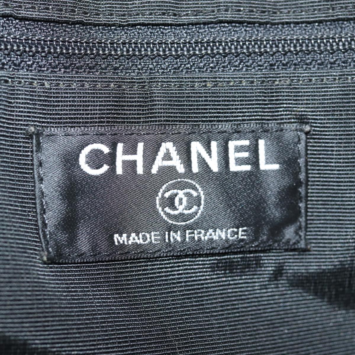 Top Quality Chanel Hand Bag Canvas Brown CC Auth bs14058