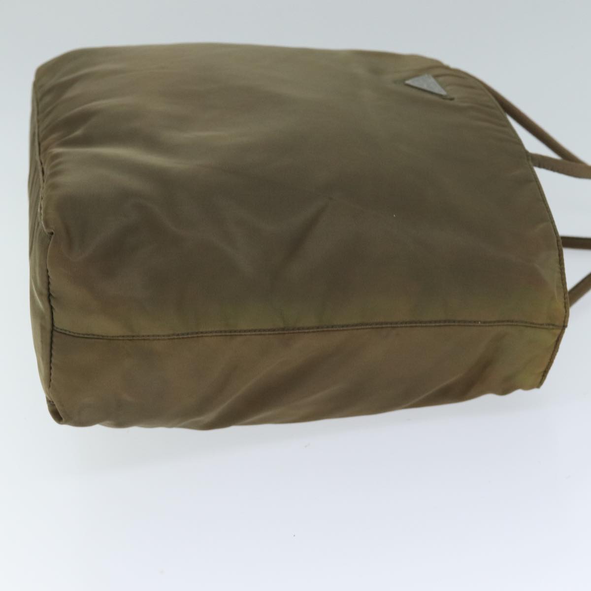 PRADA Tote Bag Nylon Brown Auth bs14542