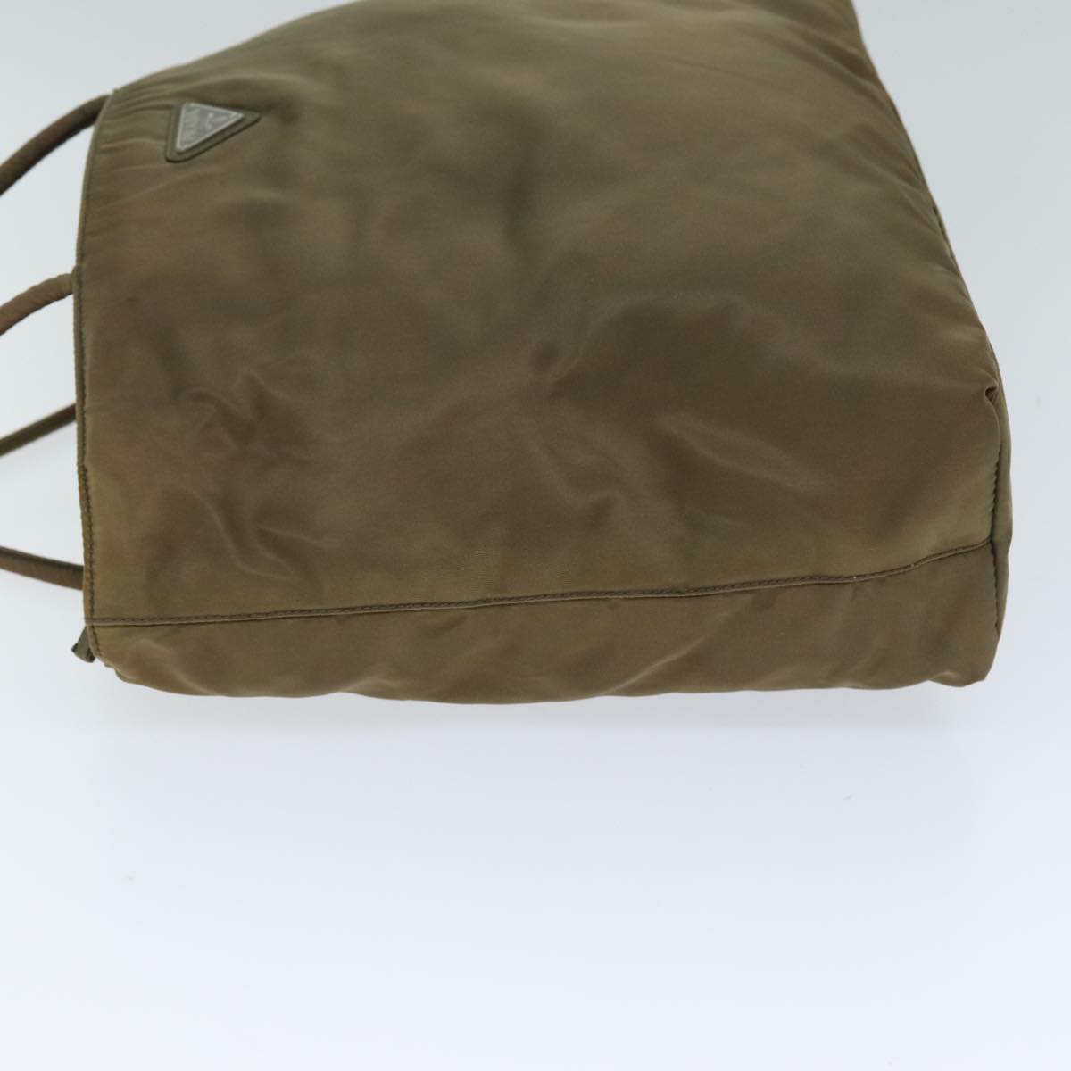 PRADA Tote Bag Nylon Brown Auth bs14542