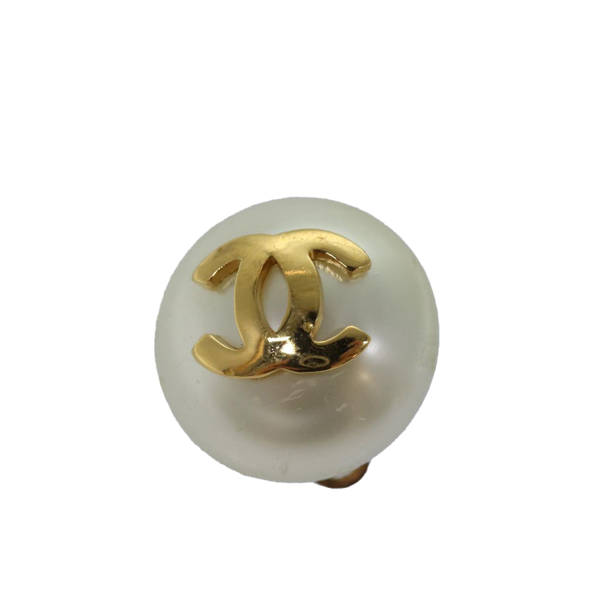 Top Quality Chanel Earring Gold CC Auth bs14624
