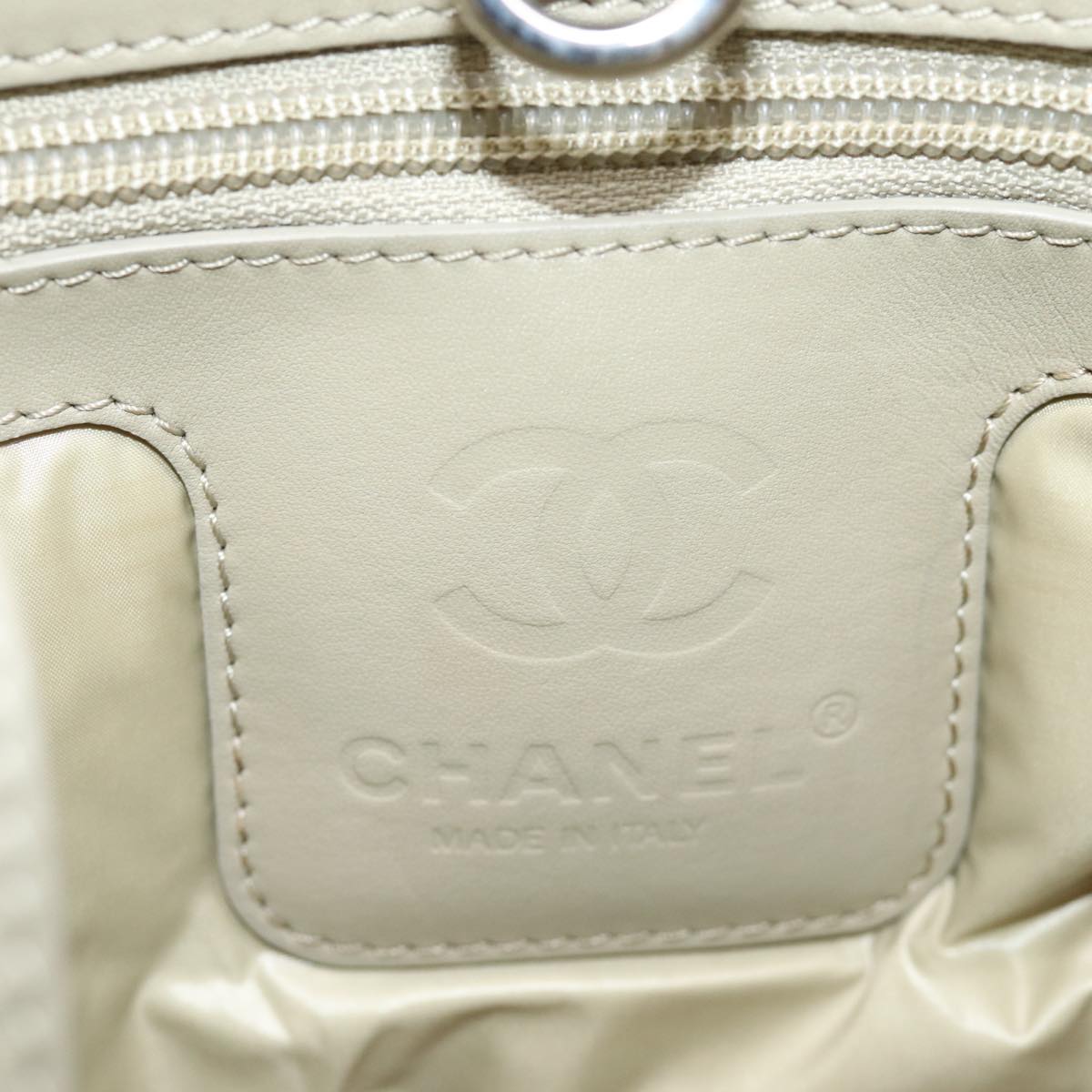 Top Quality Chanel Cococoon Hand Bag Nylon Black CC Auth bs15035