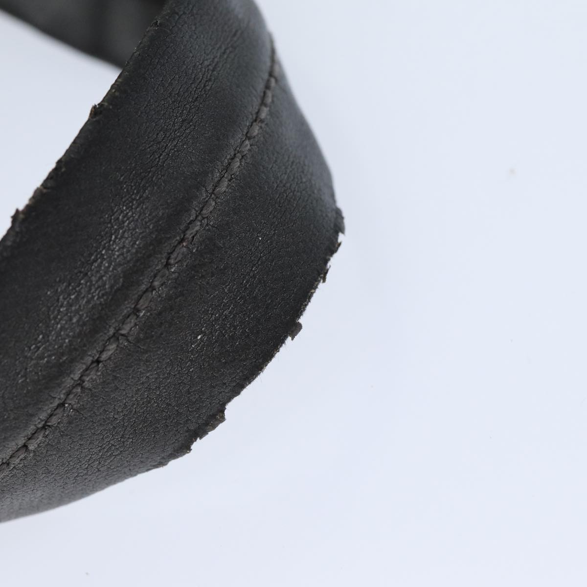 CHANEL Paris Biarritz Tote MM Tote Bag Coated Canvas Silver CC Auth bs15122