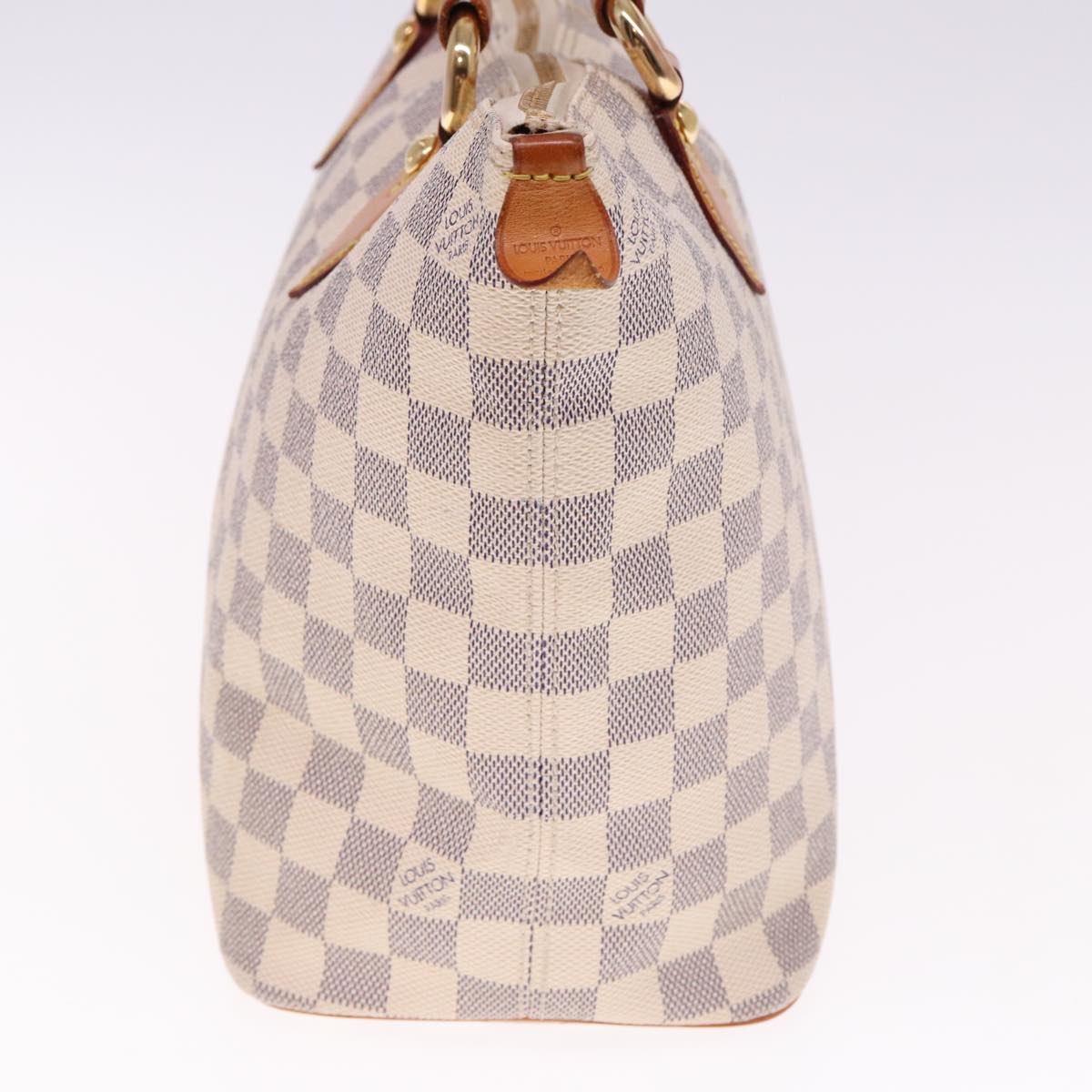 LOUIS VUITTON Damier Azur Saleya PM Tote Bag N51186 LV Auth bs15181