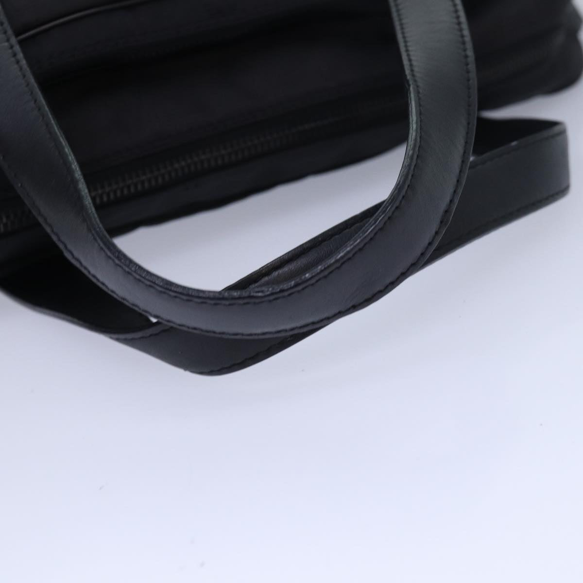 CHANEL New Travel Line Hand Bag Nylon Black CC Auth bs16131