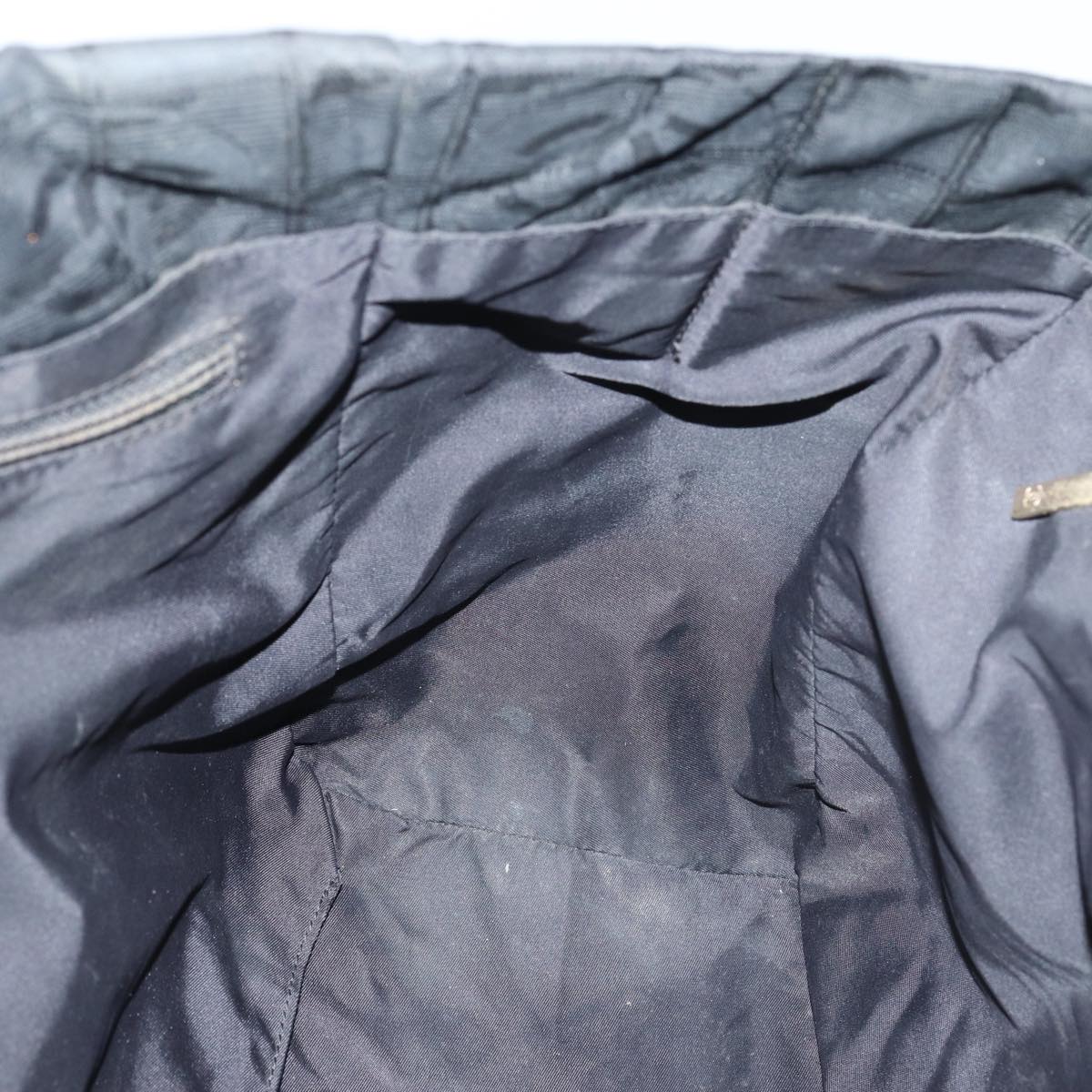 CHANEL New Travel Line Tote Bag Nylon Black CC Auth bs16269