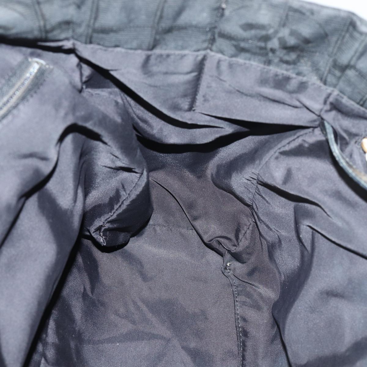 CHANEL New Travel Line Tote Bag Nylon Black CC Auth bs16269