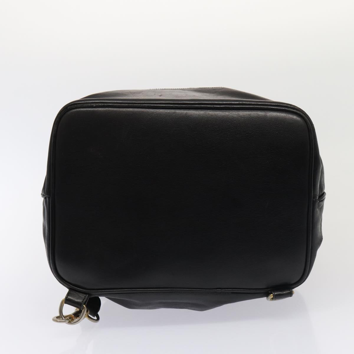 Top Quality Chanel COCO Mark Purse Shoulder Bag Lamb Skin Black CC Auth bs16571