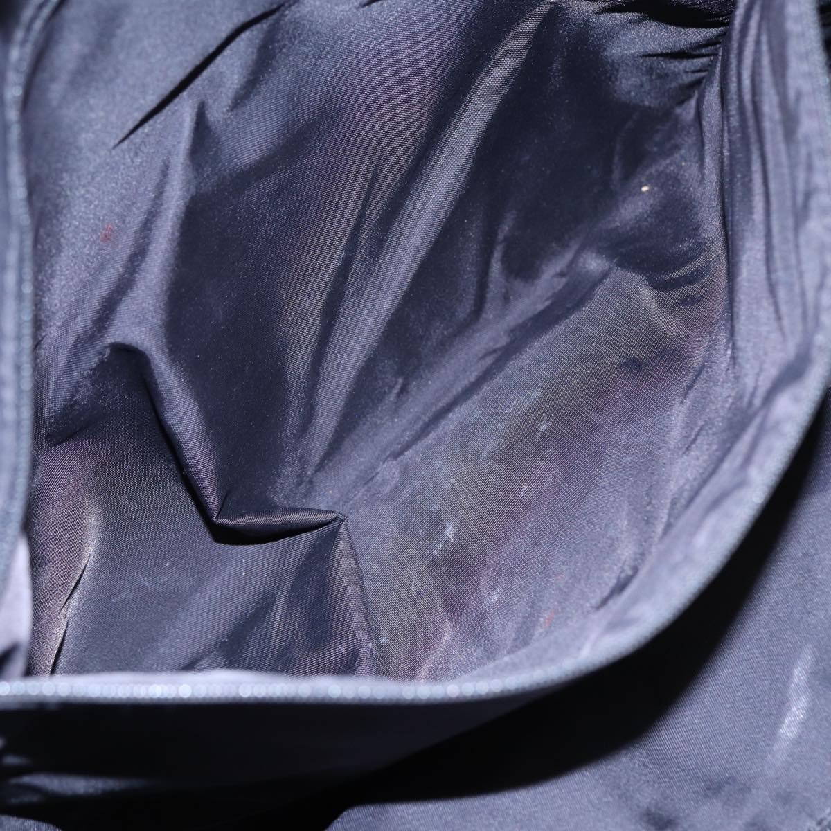 CHANEL New Travel  Line Tote Bag Nylon Brown Silver Silver CC Auth bs16605