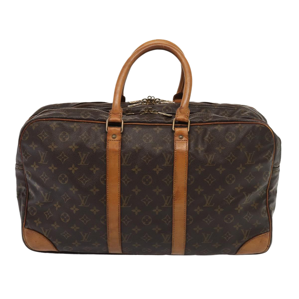 LOUIS VUITTON Monogram Sac Trois Posh 50 Boston Bag M41376 LV Auth bs16808