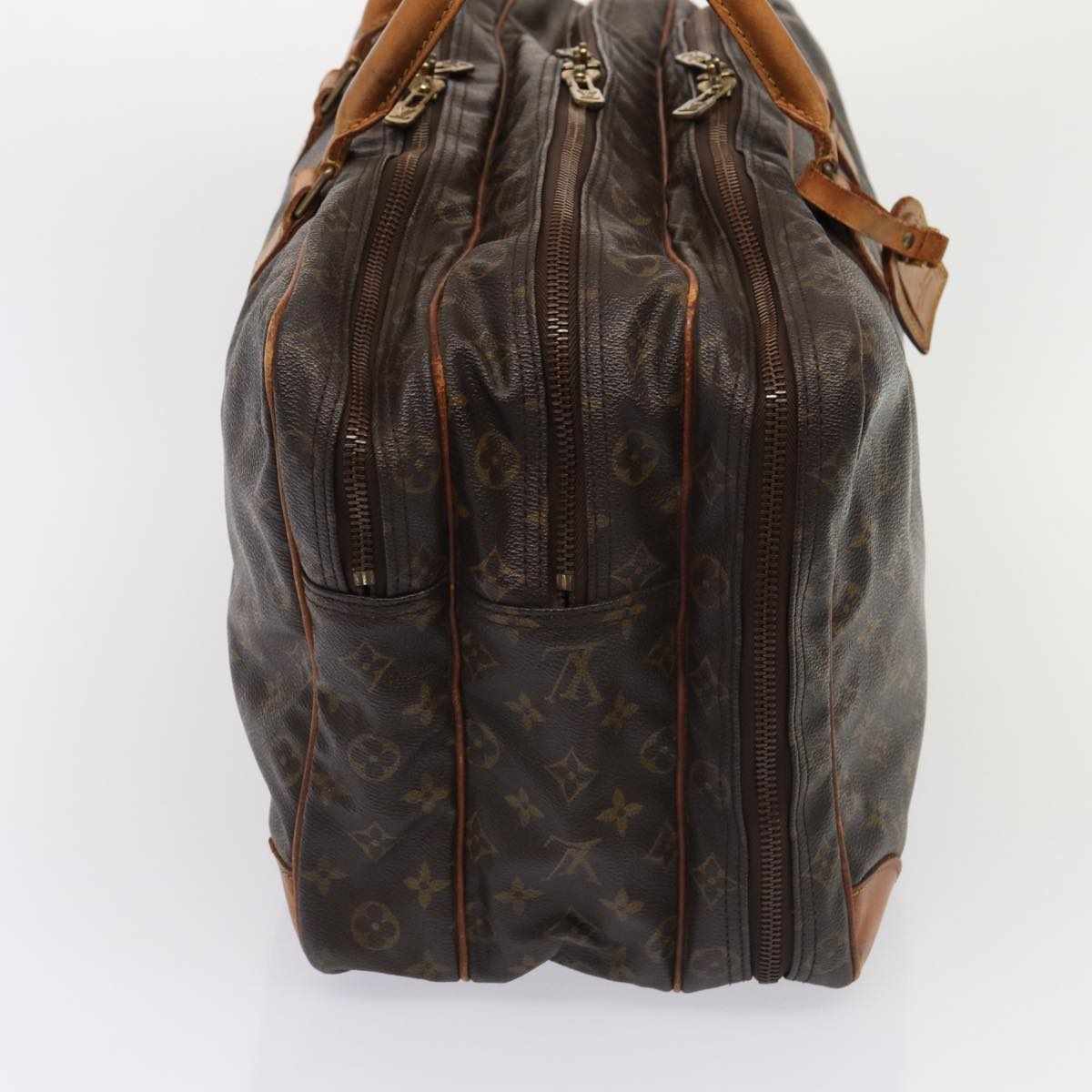 LOUIS VUITTON Monogram Sac Trois Posh 50 Boston Bag M41376 LV Auth bs16808