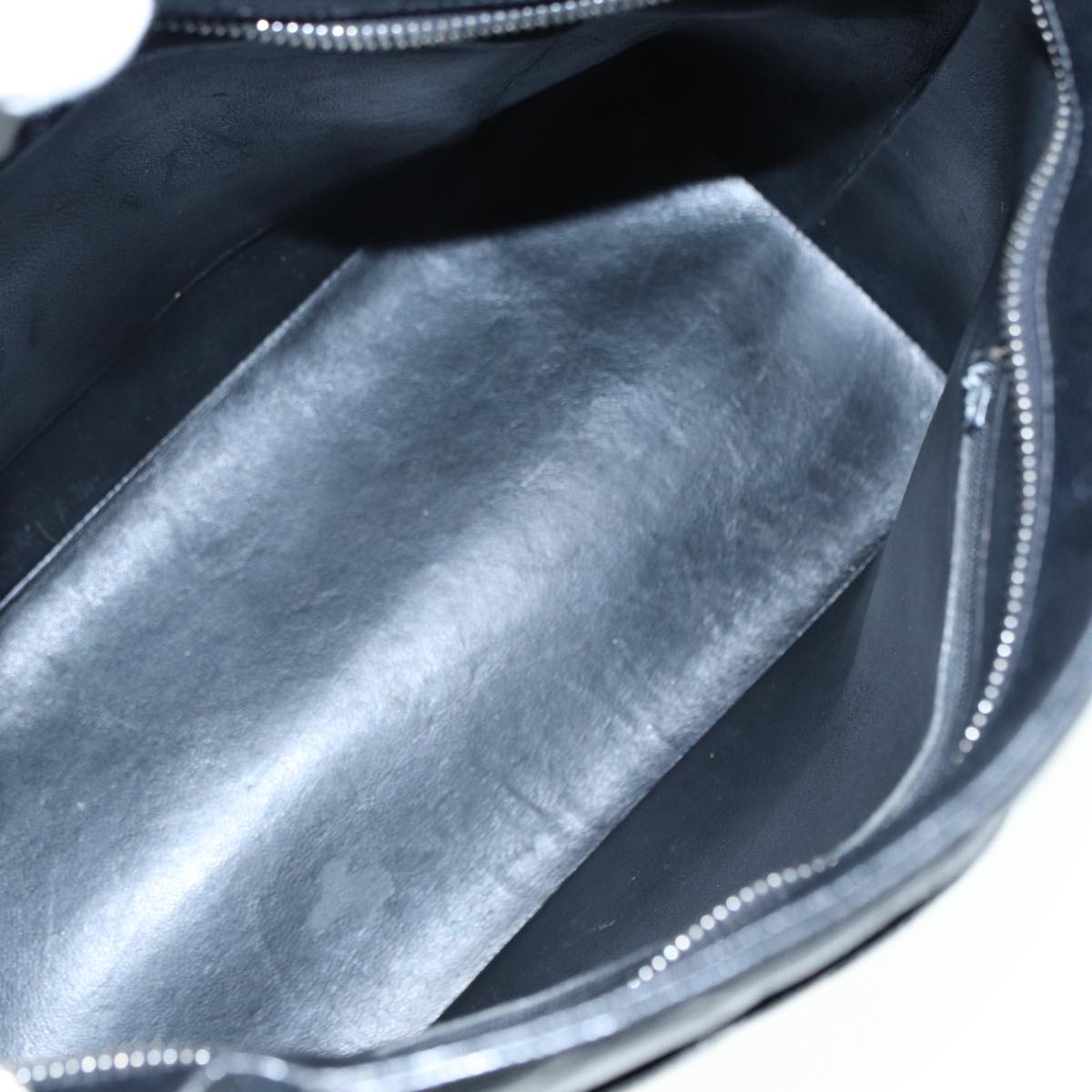 Top Quality Chanel Matelasse Reprint Tote Bag Caviar Skin Black Silver CC Auth bs16856