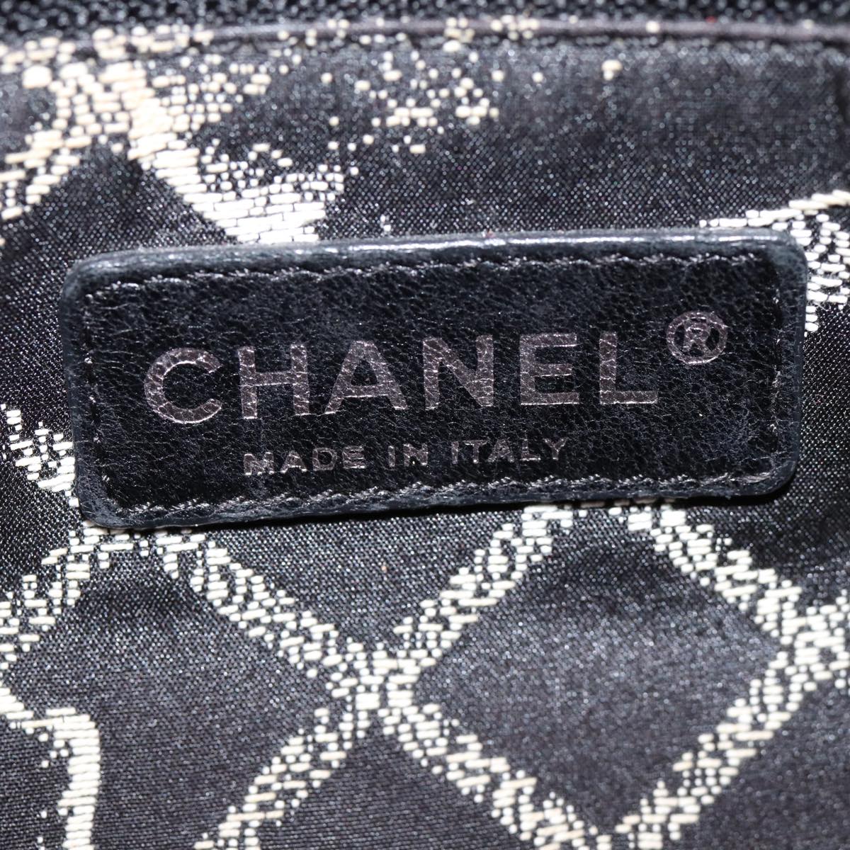 Top Quality Chanel Matelasse Chain Shoulder Bag Cotton Red Silver CC Auth bs17224