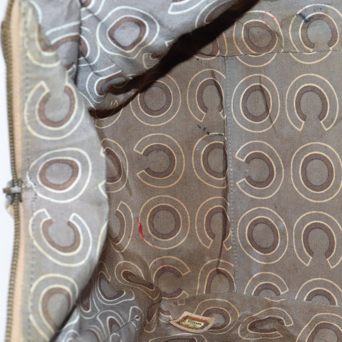 Top Quality Chanel Hand Bag Leather Beige CC Auth bs17225