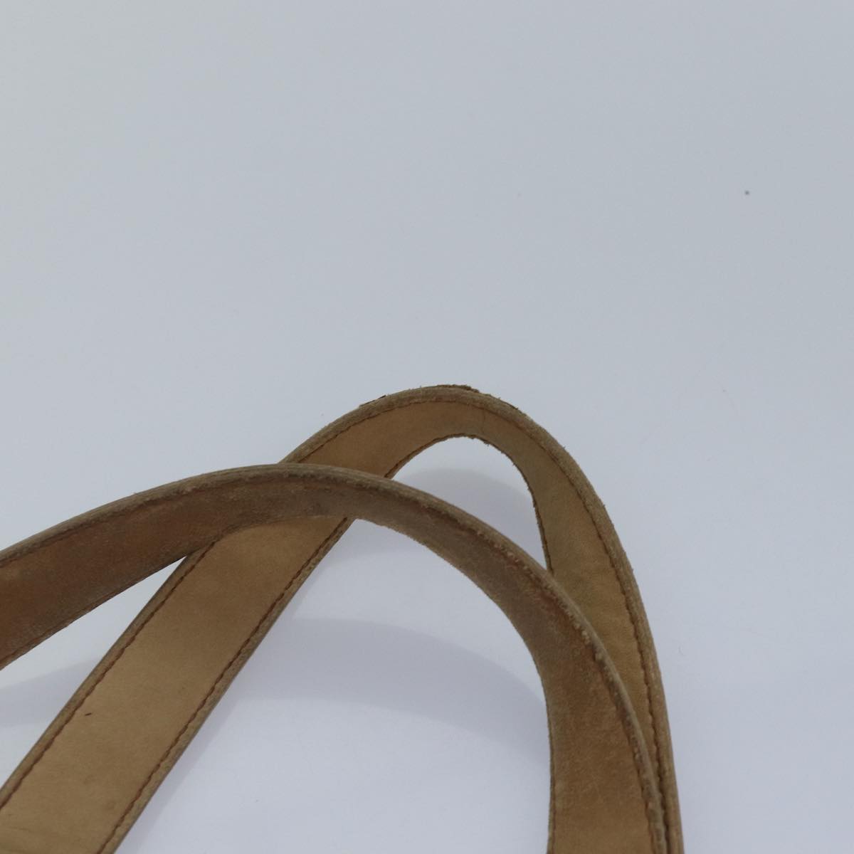 Top Quality Chanel Hand Bag Leather Beige CC Auth bs17225