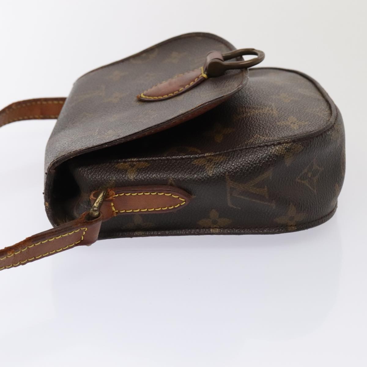 LOUIS VUITTON Monogram Saint Cloud PM Shoulder Bag M51244 LV Auth bs17411