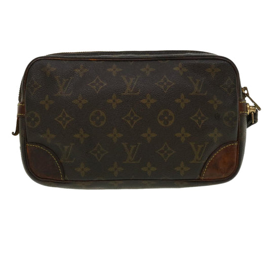 LOUIS VUITTON Monogram Marly Dragonne GM Clutch Bag M51825 LV Auth bs3273