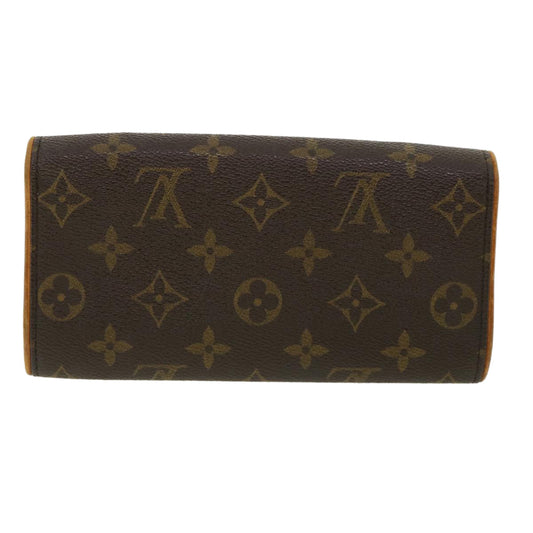 LOUIS VUITTON Monogram Pochette Twin PM Shoulder Bag M51854 LV Auth bs3354