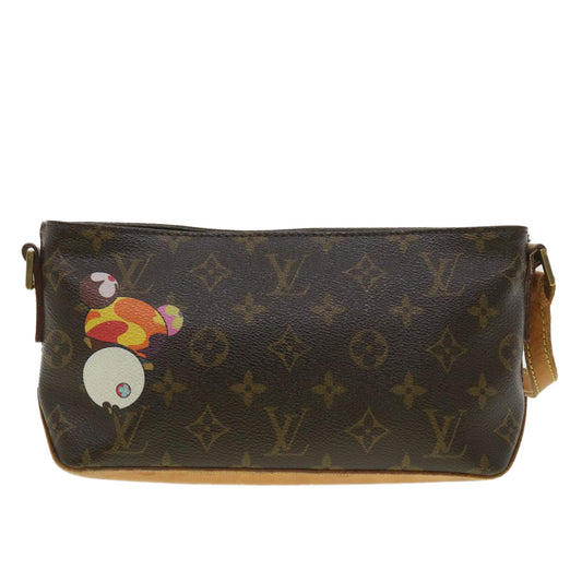 LOUIS VUITTON Monogram Panda Trotteur Shoulder Bag M51241 LV Auth bs3410