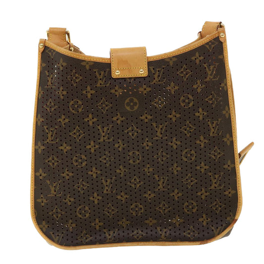 LOUIS VUITTON Monogram Perfo Musette Shoulder Bag Fuchsia Pink M95172 LV bs3689