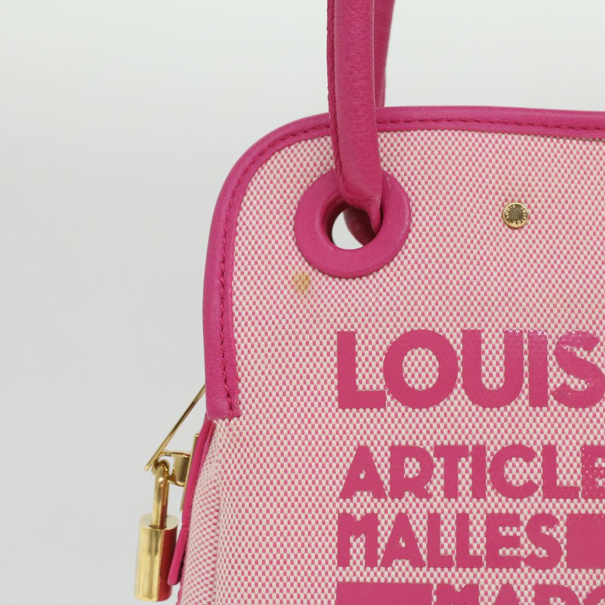 LOUIS VUITTON Rider Shoulder Bag Cruise Collection Pink M92809 LV Auth bs3776