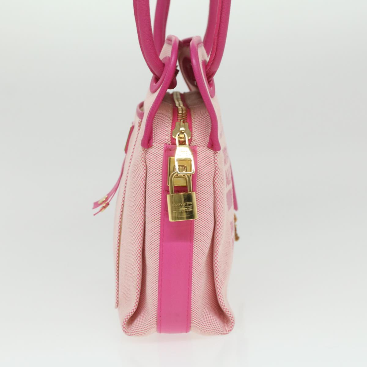 LOUIS VUITTON Rider Shoulder Bag Cruise Collection Pink M92809 LV Auth bs3776