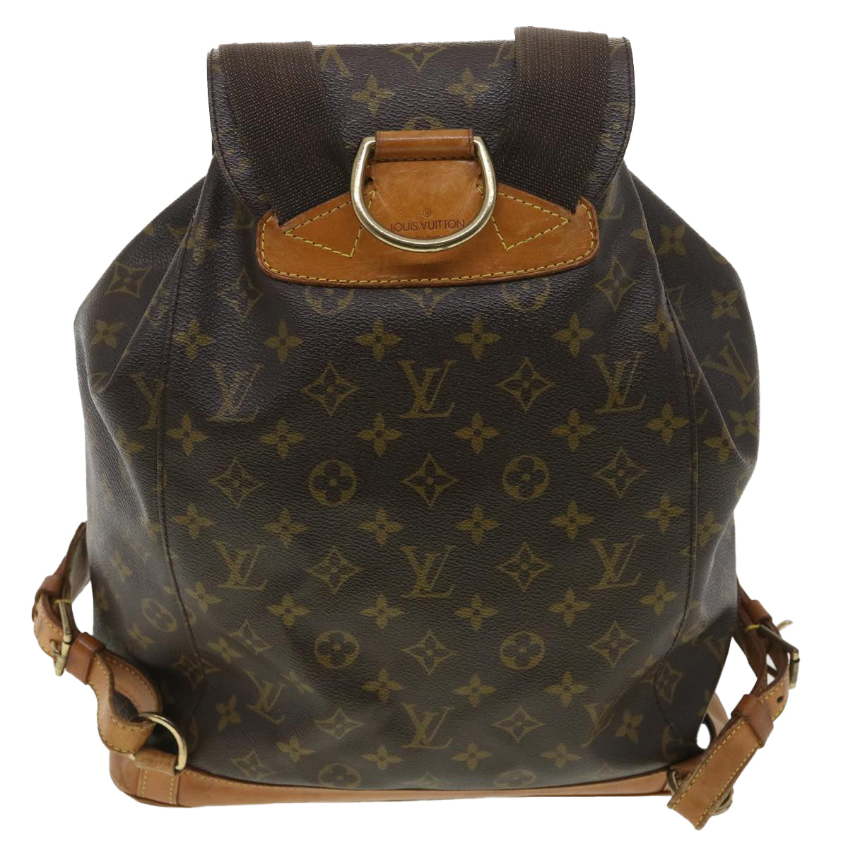 LOUIS VUITTON Monogram Montsouris GM Backpack M51135 LV Auth bs4012