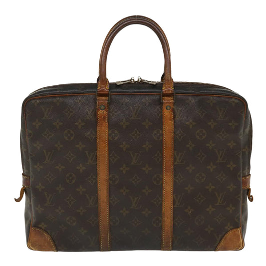 LOUIS VUITTON Monogram Porte Documents Voyage Business Bag M53361 LV Auth bs4165