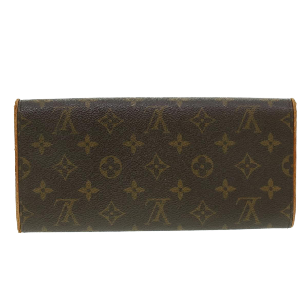 LOUIS VUITTON Monogram Pochette Twin GM Shoulder Bag M51852 LV Auth bs4213