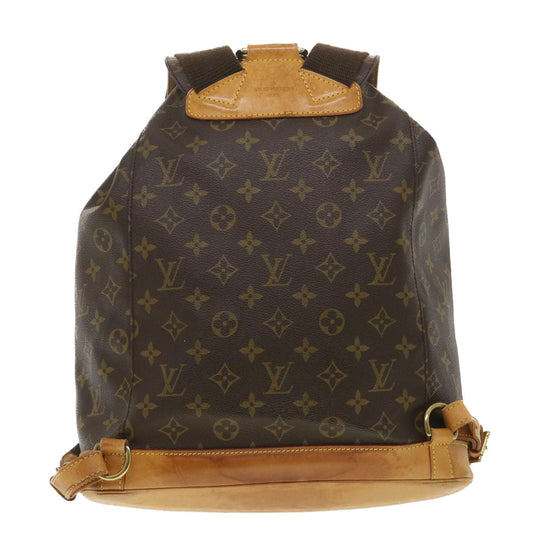 LOUIS VUITTON Monogram Montsouris GM Backpack M51135 LV Auth bs4455