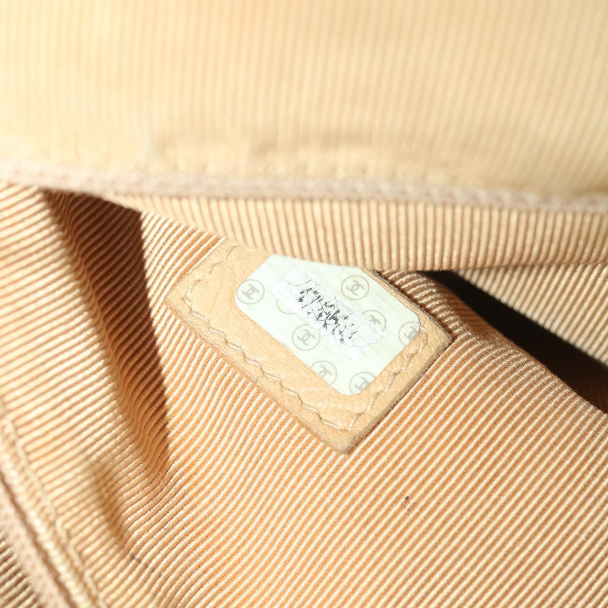CHANEL Tote Bag Caviar Skin Beige CC  bs4522