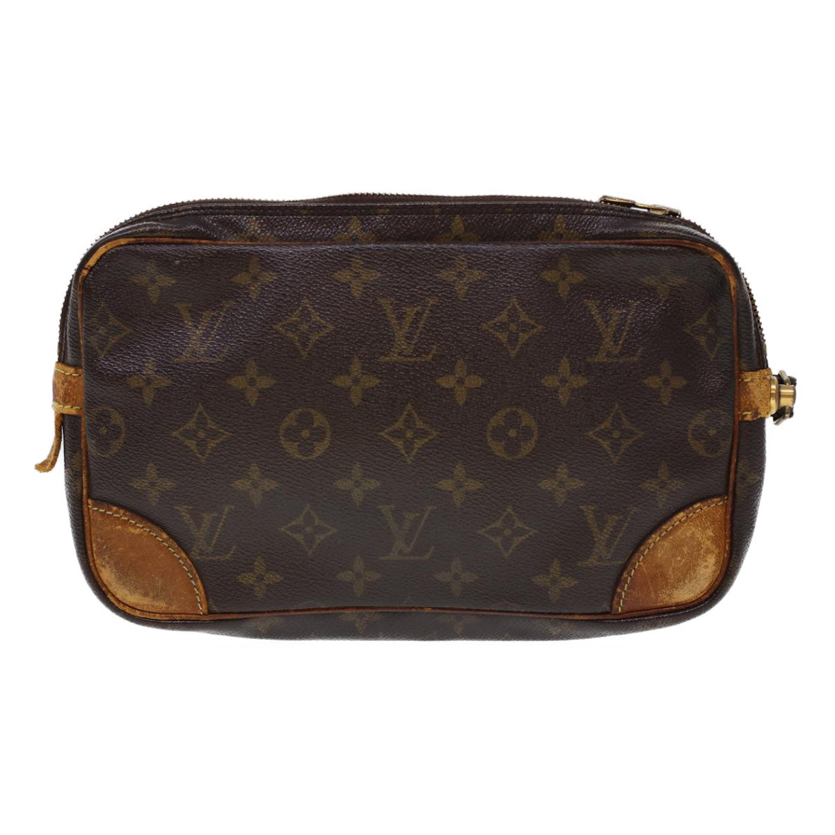 LOUIS VUITTON Monogram Marly Dragonne GM Clutch Bag M51825 LV Auth bs4823