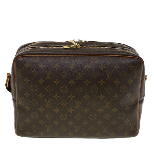LOUIS VUITTON Monogram Reporter GM Shoulder Bag M45252 LV Auth bs5237