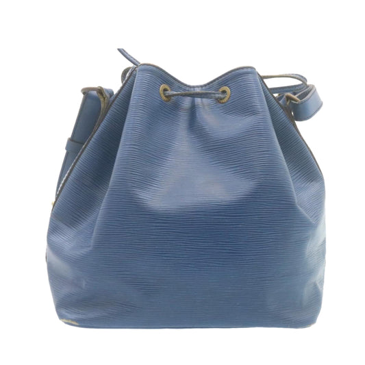 LOUIS VUITTON Epi Petit Noe Shoulder Bag Blue M44105 LV  bs546