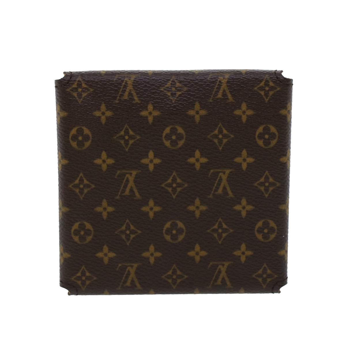 LOUIS VUITTON Monogram Jewelry Case Accessory Case LV Auth bs5615