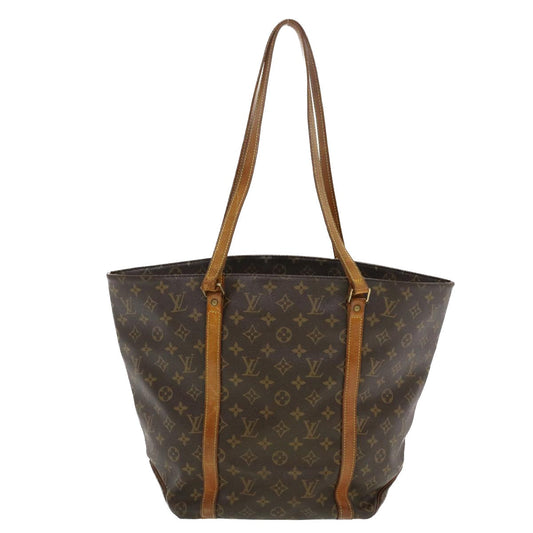 LOUIS VUITTON Monogram Sac Shopping Tote Bag M51108 LV  bs5743
