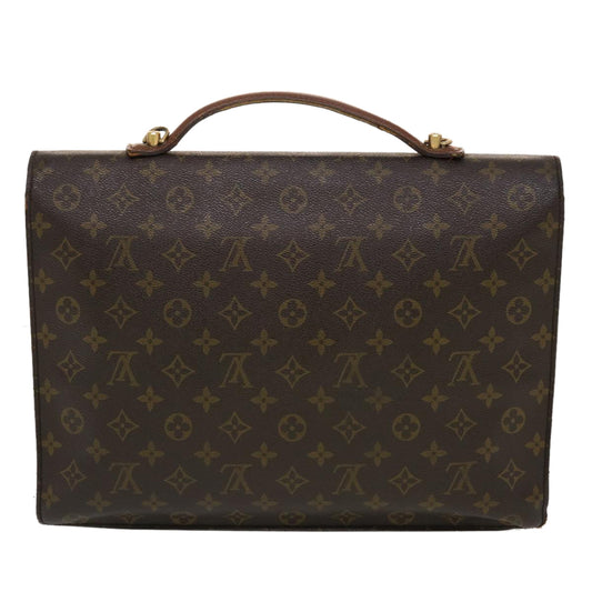 LOUIS VUITTON Monogram Porte Documents Bandouliere Bag 2way M53338 Auth bs5892