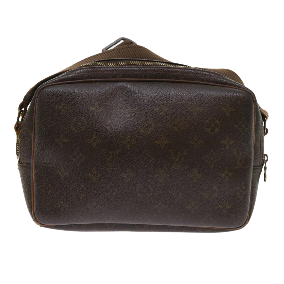 LOUIS VUITTON Monogram Reporter PM Shoulder Bag M45254 LV Auth bs6703
