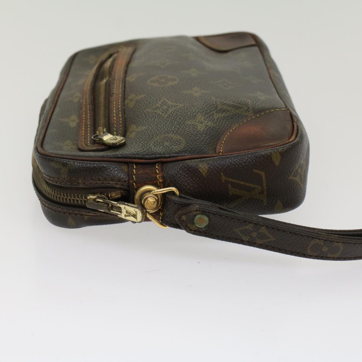 LOUIS VUITTON Monogram Marly Dragonne PM Clutch Bag M51827 LV  bs6801