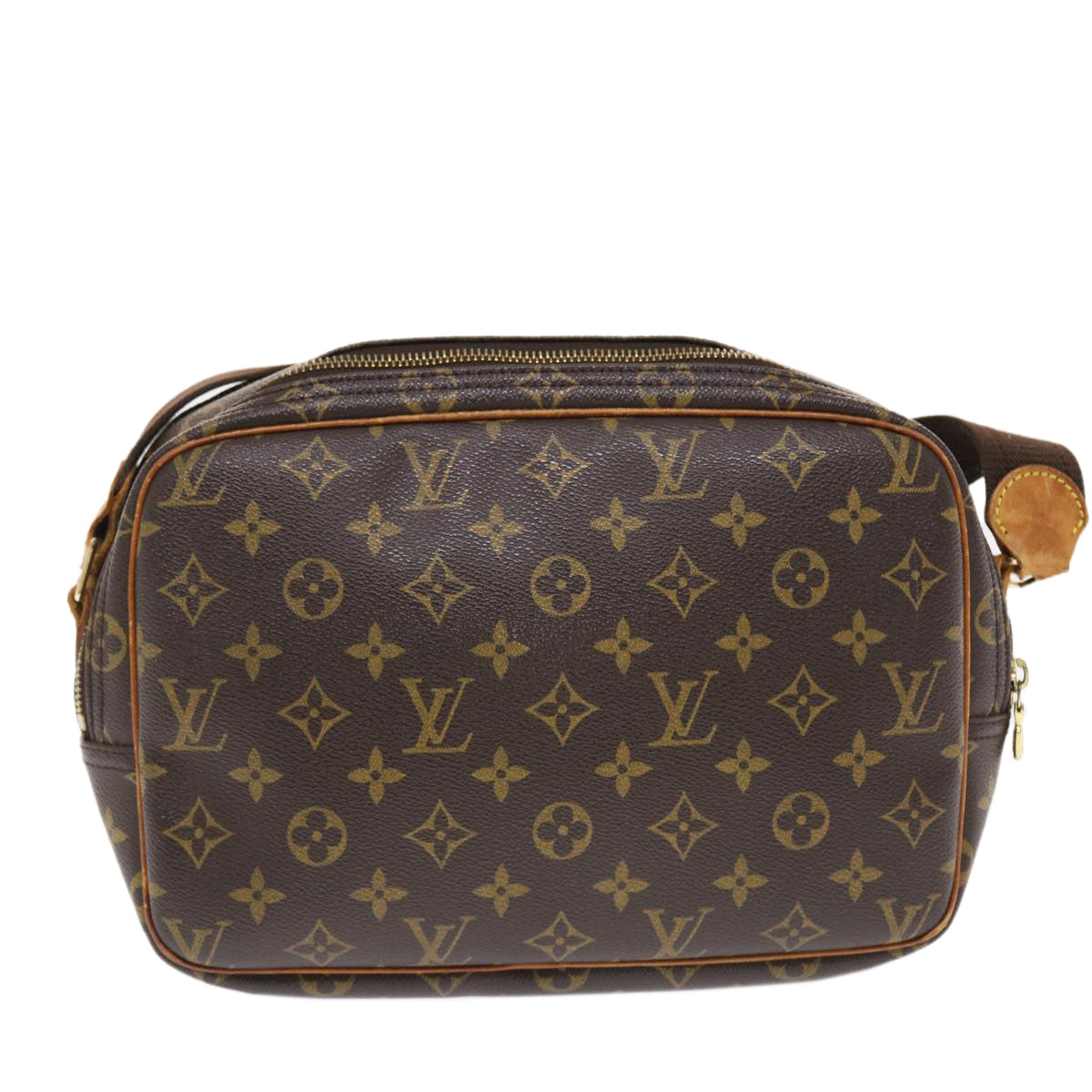 LOUIS VUITTON Monogram Reporter PM Shoulder Bag M45254 LV Auth bs6918