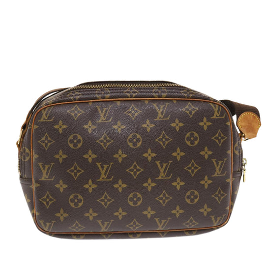 LOUIS VUITTON Monogram Reporter PM Shoulder Bag M45254 LV Auth bs6918