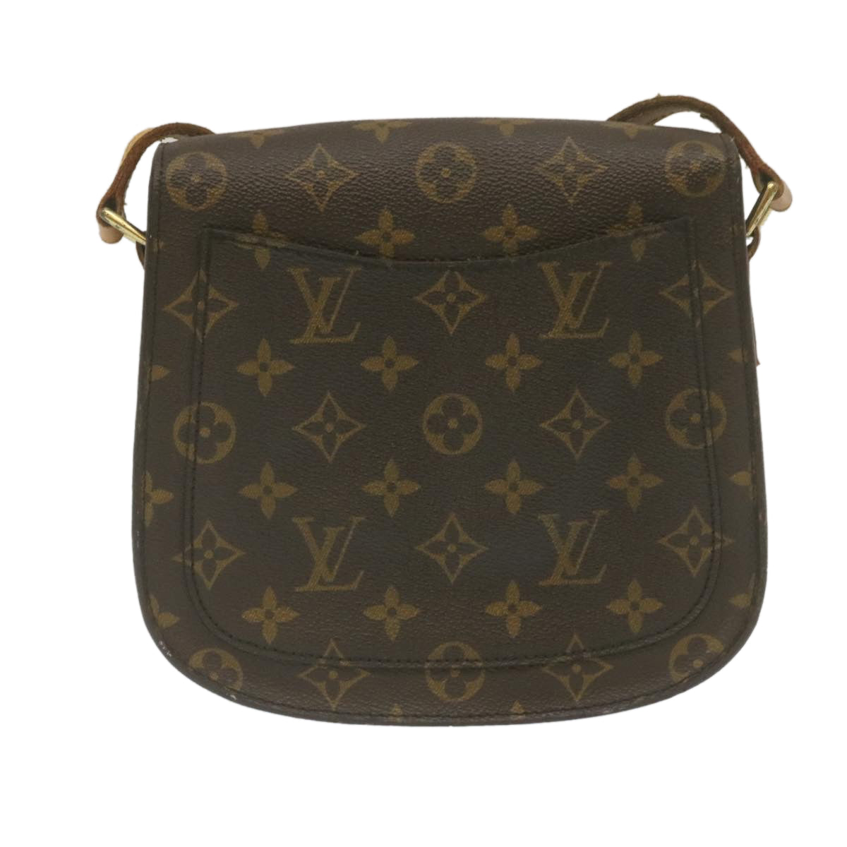 LOUIS VUITTON Monogram Saint Cloud MM Shoulder Bag M51243 LV Auth bs770
