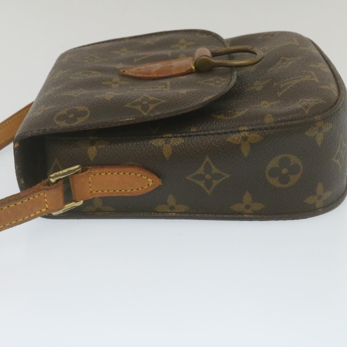 LOUIS VUITTON Monogram Saint Cloud MM Shoulder Bag M51243 LV Auth bs770