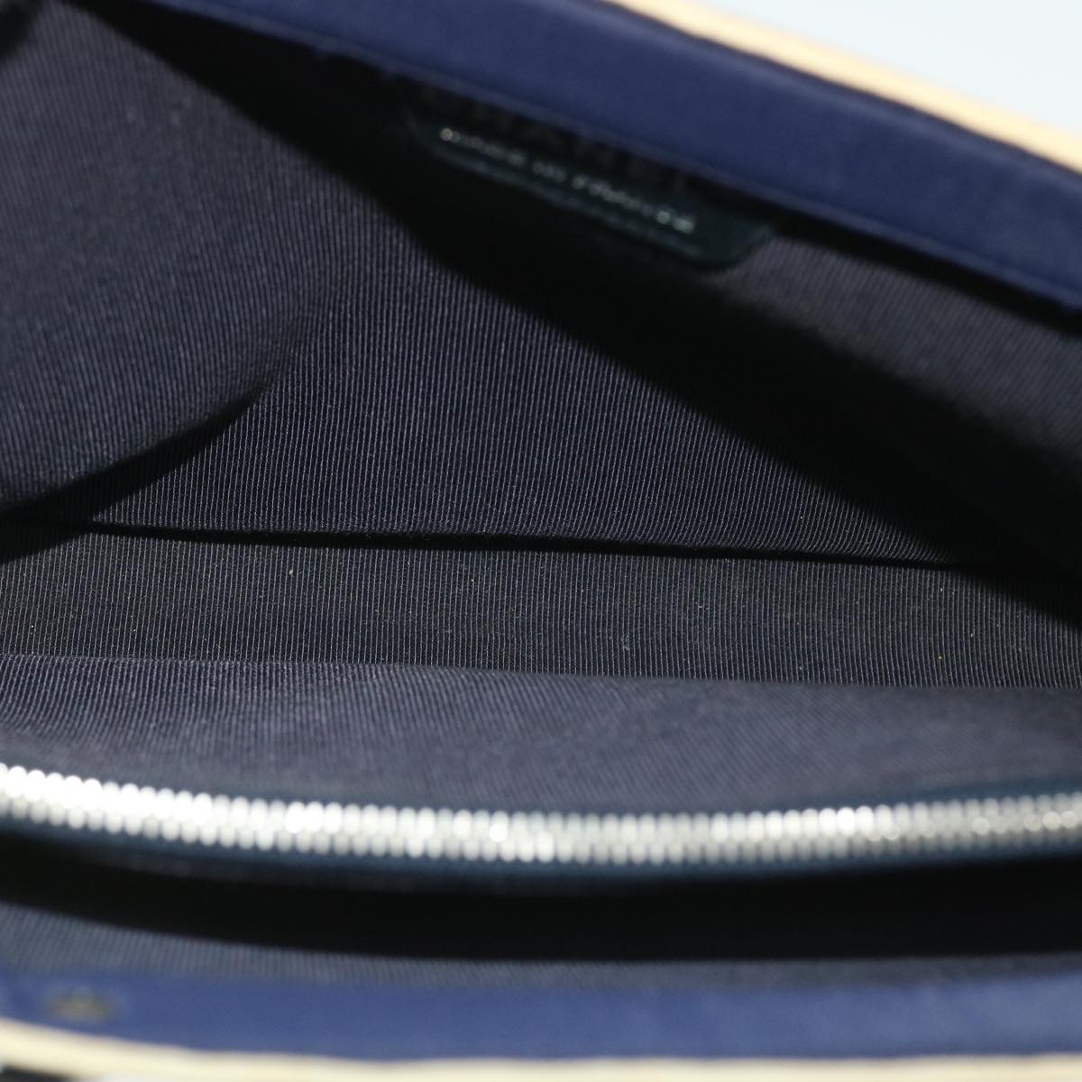 Top Quality Chanel Hand Bag Canvas Navy CC Auth bs8016